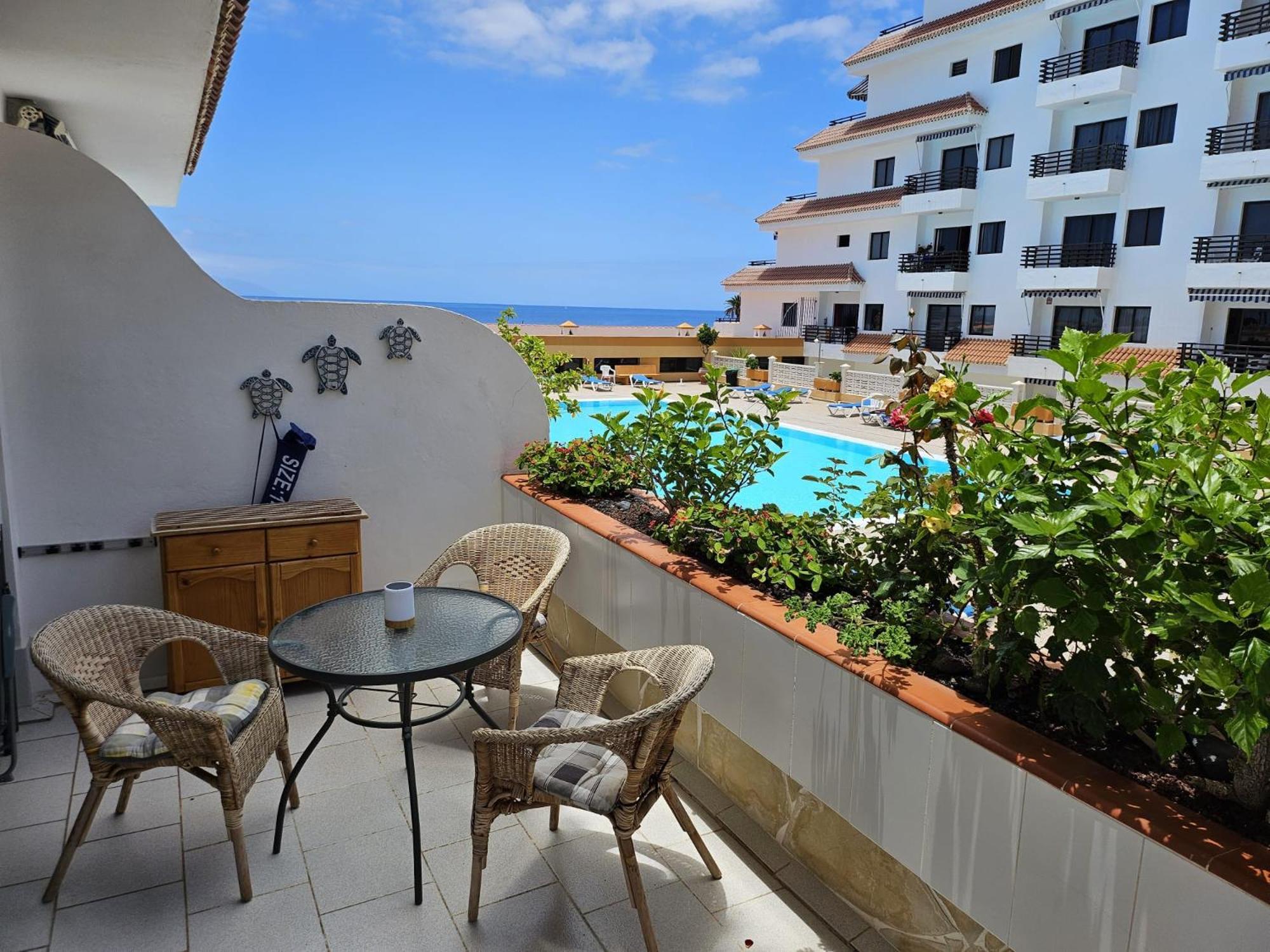 Аппартаметы Seguro De Sol Playa De La Arena Puerto de Santiago  Εξωτερικό φωτογραφία